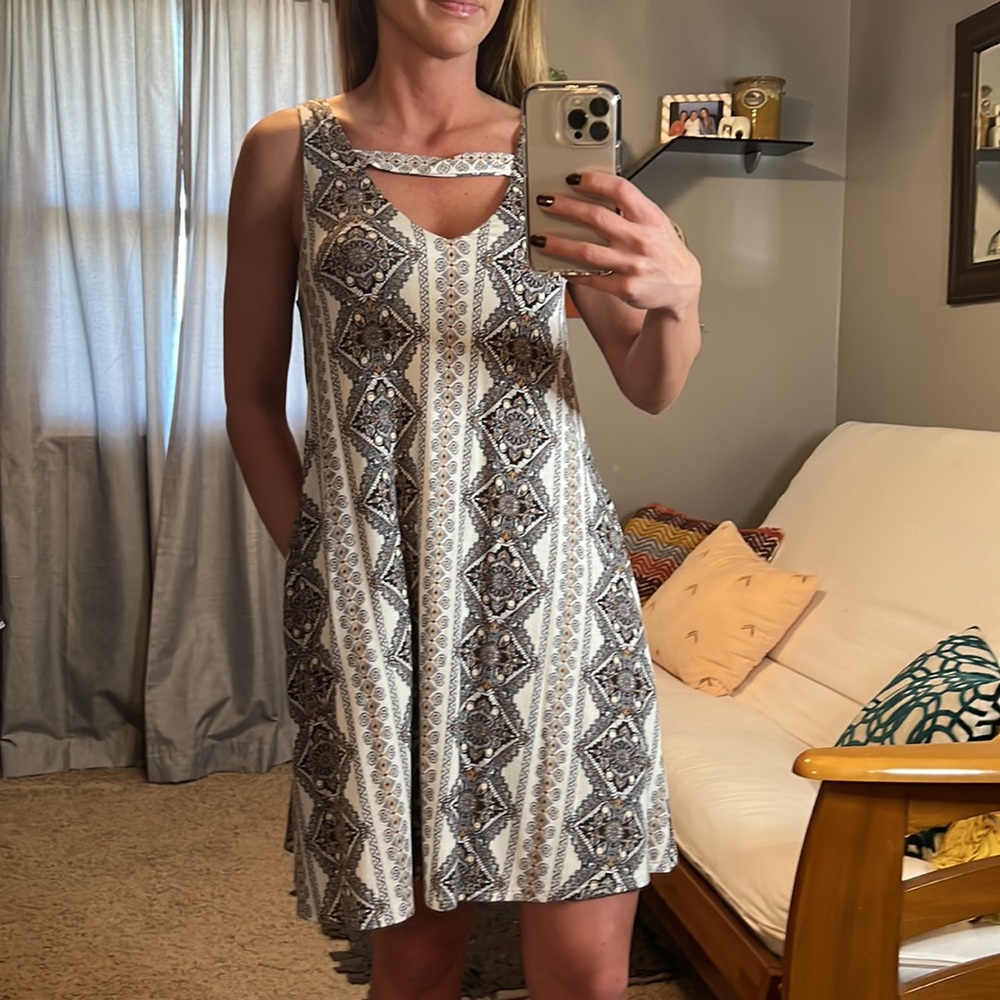 Patterned Socialite Dress